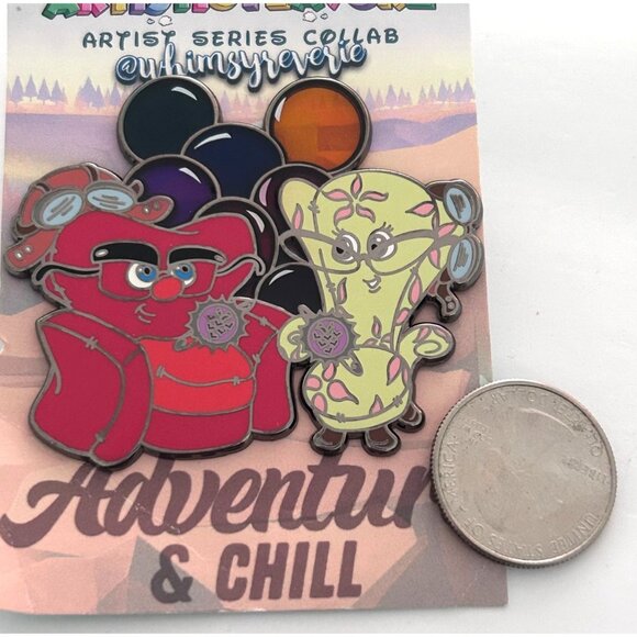 Artistic Flavorz Whimsy Revert Adventure Chill Pin Set Inspired by Disney UP - Picture 2 of 3